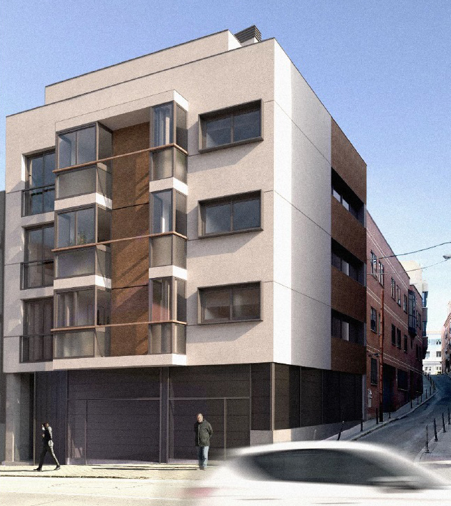 Obra nueva - Construcción de edificio de 10 viviendas y plazas de garaje